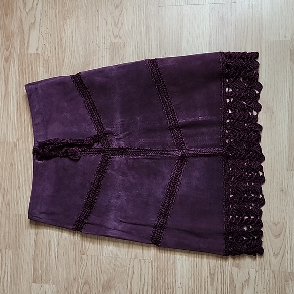 Suede Skirt - Picture 2 of 6